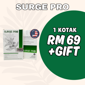 Surge Pro Oral Film Original Hq 100% Ready Stock Freegift