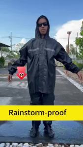 Raincoat Set For Motorcycle Waterproof Outdoor Rain Coat for Women Men Suits Reflector
