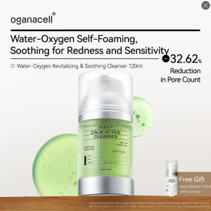 New oganacell Derx Deep Cleansing Pore Gel Facial Cleanser 120ml Face Wash Gentle Cleansing Foam For Sensitive