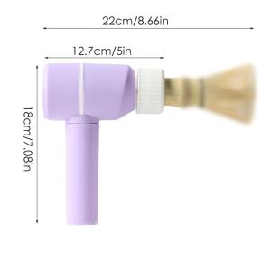 NEXASHOP Three level Electric Matcha Whisk Adjustment Reusable Matcha Brush Useful Electric Chasen Kitchen Accessories