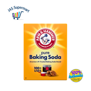 Arm & Hammer Pure Baking Soda 453g – Natural Multi-Purpose Cleaner Deodorizer & Cooking