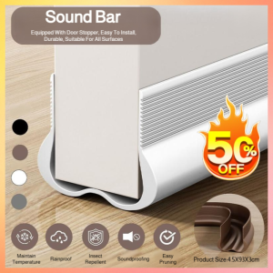 Sealing Strip Impermeable Seals Soundproofing Water and Dust Resistant Good Fit Enlarged Dual-channel Design