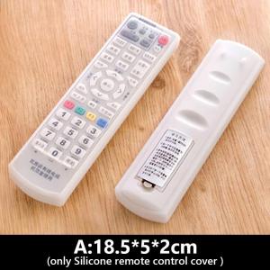 Silicone TV Remote Control Protective Bag Air Condition Remote Control Case Dust Protective Holder Waterproof Storage Bag Dust Protect Protective Storage Bag Portable Silicone Air Condition Control Case TV Remote Control Cover