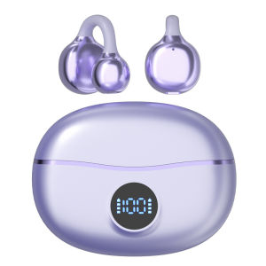 S88ดีไซน์แบบพร้อมจอแสดงผลดิจิตอลแบตเตอรี่อายุการใช้งานยาวนานและแบบหนีบหูฟังบลูทูธไร้สาย