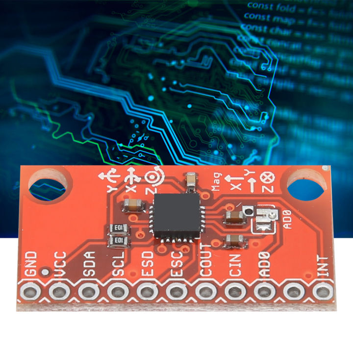 Gyroscope Module 3-5V Power Supply DIY 9 Axis Module Board for ...