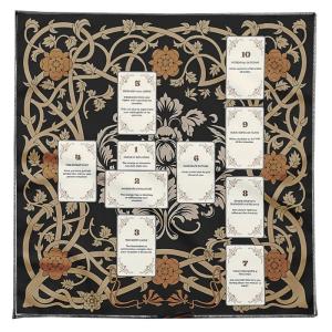 Machine Washable Tarots Altar Cloth Compacts Folded Practice Tablecloth for Tarots Reading