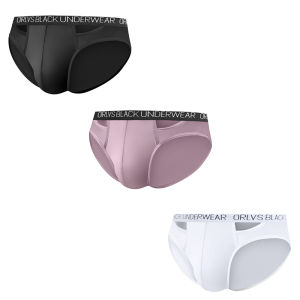 CMENIN ORLVS 3Pcs Popular Modal Mens Panties Briefs Men Underpants Low Waist Innerwear Jockstrap Underwear Man Brief Cueca OR6105