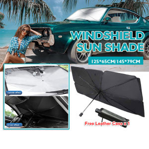 Universal Car Windshield Sun Shade Cover Car Sunshade Front Window Mount Umbrella Car Windshield Parasol UV Ray