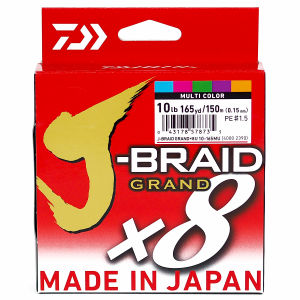 สายพีอี DAIWA J-BRAID GRAND X8