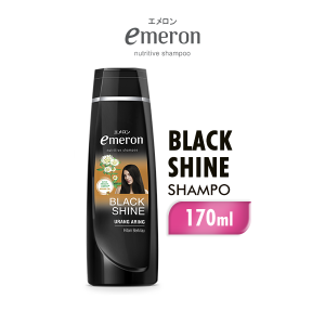 EMERON Shampoo Black & Shine Botol 170ml