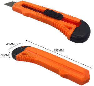 [SG STOCK] CUTTER KNIFE M80 Utility Knife Snap Off Refillable Blade Paper Cutting Multi Function Sharp Opener Stationary