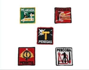 Bet Bordir pramuka sangga penegak pelaksana penegas pencoba pendobrak perintis