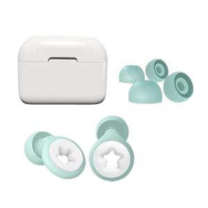 Reusable Silicone Earplugs Suitable for Noise Protective Sleep Work Travel Scenario Swimming Surfing Easy to Clean 2pcs