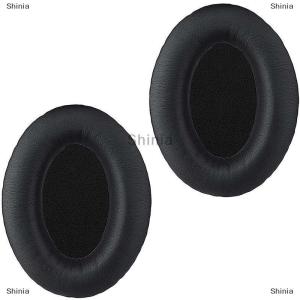 [COD] Shinia แผ่นรองหูคุณภาพสูง1คู่แผ่นรองหูชุดหูฟังเบาะรองหูฟังอะไหล่ที่ครอบฟองน้ำเมมโมรี่โฟมนุ่มสำหรับชุดหูฟังการบิน Bose x A20 A10