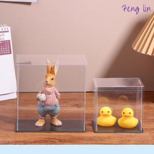 🔥🔥🔥fenglin 1Pc Transparent Acrylic Display Box Storage Dustproof Protection Display Cabinet Box For Dolls Toys Collectibles 22 Sizes