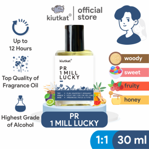 PR 1 MILL LUCKY by KIUTKAT - Parfum Pria Original Isi 30ml | Searah PR - 1 MILL LUCKY