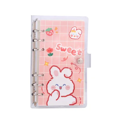 Binder Note A6 80 lembar Lucu Karakter Character Daily Planner Aesthetic Estetik