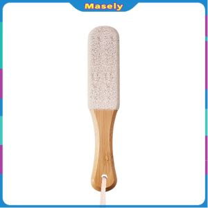 Masely Double Sided Foot Scrub Brush Remove Dead Skin Exfoliating Foot Callus Remover 1Pcs