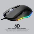 Fantech Gaming Mouse Zeus X5s with Gaming Optical Sensor, 1000Hz Polling Rate, Aluminum Roller. 
