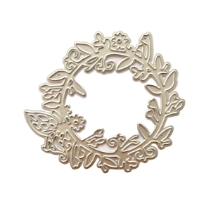 Flower Wreath Metal Cutting Dies DIY Craft Carbon Steel Embossing Template Stencil Scrapbooking for Die Cuts Mold