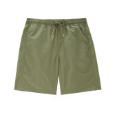 [Online Exclusive - Korea Collection]Giordano Men Exposed Seam Drawstring Elastic Waist Shorts