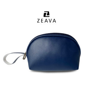 [ZEAVA] Marsha Pouch - Tas Pouch Kosmetik Polos Simple Shell Cosmetic Bag