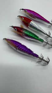 Floating Shrimp Lures Baits Squid Jig Hook Cuttlefish Hook Night Fishing Baits Glow Squid Jig Fishing Accessories