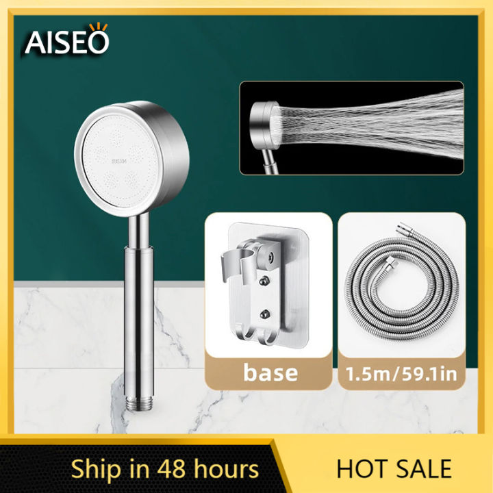 3 Modes Large Flow Rainfall Supercharge Shower Head High Pressure Water ...
