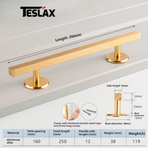 Zinc Alloy Cabinet Handles Punch-Free Kitchen Door Pulls for Wardrobe Drawer Furniture Hardware