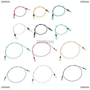 [COD] ZNPNXN เชือกลวดเหล็กสำหรับล็อคจักรยานจักรยานสกู๊ตเตอร์ยามรักษาความปลอดภัยกระเป๋า