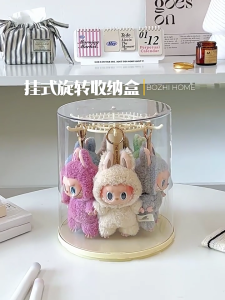 Handmade Doll Display Stand Holder with Dust Proof Design Enhances Any Space with Its Elegant Aesthetic