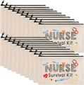 20 Pieces Nurse Cosmetic Bag Nurse Survival Kit Makeup Bags Canvas Multi Purpose Zipper Pouch Nurse Practitioner Gifts for Women Nurses School Nurse Practi. 