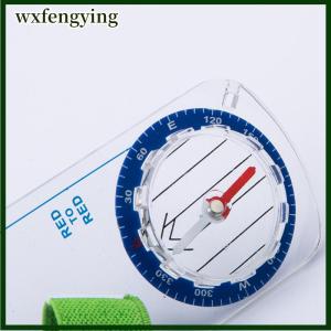 wxfengying 1pc Outdoor Professional Thumb Compass Elite Competition Orienteering Compass Portable Compass Map Scale Compass