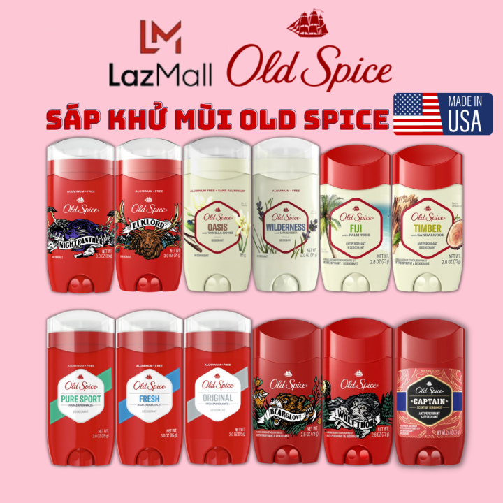 Lăn Khử Mùi Nam Old Spice Chính Hãng - Lăn Khử Mùi Old Spice - Lăn Nách ...