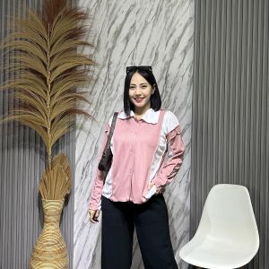 BRIEE FASHION - REDNOW TOP BLOUSE / BLOUSE COMBI WARNA KEKINIAN -PN