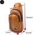 Timberland Synthetic Leather Men Chest Bag Beg Dada Crossbody Bag Sling Bag Shoulder Bag. 