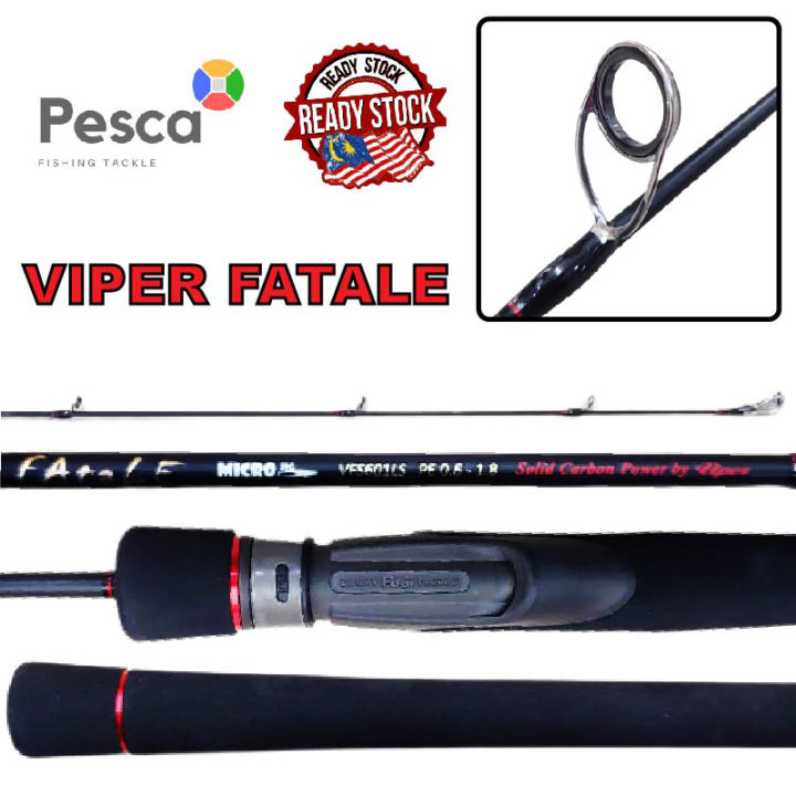 PESCA - Viper Fatale Micro Spinning Rod TAHAN LASAK DENGAN HARGA