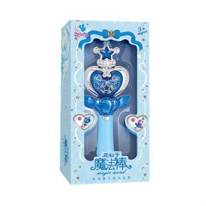 DITIPOO Đèn Led Cây Đũa Thần cho bé gái Đũa công chúa Hiệu ứng âm thanh Gậy Cổ Tích  trăng Halloween Cosplay công chúa Que phát sáng Đạo cụ trang phục