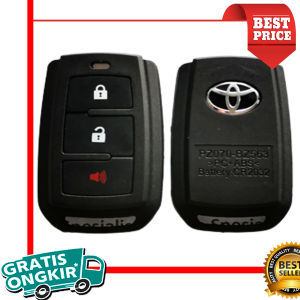Casing Remote Mobil Toyota All New Avanza G Tahun 2012 Keatas 3 Lubang Tombol Model Ori Cover Kunci Alarm Avansa Lama dan Baru