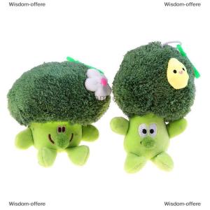 [COD] Wisdom-offere Cute Vegetable Broccoli Plush Stuffed Doll Cauliflower Soft Plush Toy Couple Keychain Bag Pendant Kid Gift