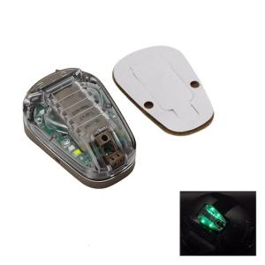 Motorcycle Bike Helmets Safety Light Helmets LED Light for Night Riding Helmets LED Signal Lamp Lights Easy Installation
