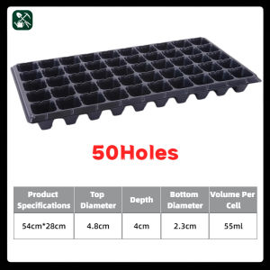 Seedling Tray bekas semaian biji benih tray semaian benih Plastic Nursery Tray semaian benih germination tray 穴盘育苗盘
