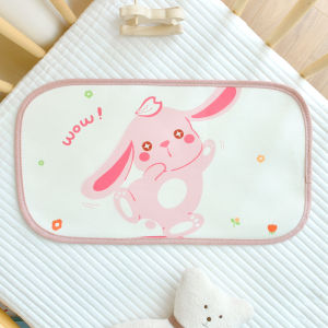 หมอนป้องกันสำหรับทารกแรกเกิดสุดเจ๋งหมอนดูดซับเหงื่อทำจากผ้าไหมน้ำแข็งระบายอากาศได้ดีหมอนเมฆฤดูร้อน