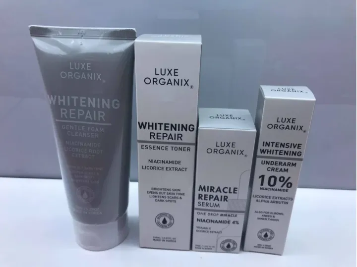 LUXE%20ORGANIX%20WHITENING%20REPAIR%20Gentle%20Foam%20Cleanser%20150ml%20-%20Image%203