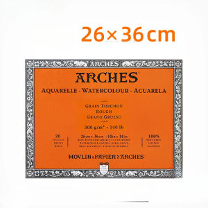 20แผ่นกาวซีลด้านเดียวกระดาษสีน้ำหนา/ปานกลาง300G ผ้าฝ้ายแท้ Art Paper นักเรียนสีน้ำ Art Supplies