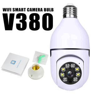 CCTV Camera Wireless Home Security IP Camera Surveillance Camera V380+ (White)
