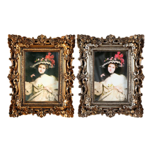 Vintage Picture FrameDecorative Photo Frame Antique Ornate Photo Frame Home DecorsOld Fashioned Photo Gallery Art