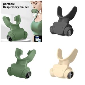 Silicones Breath Exerciser Gym Resistance Breathing Trainer for Fitness Enthusiasts and Chronic Respiratory Patients