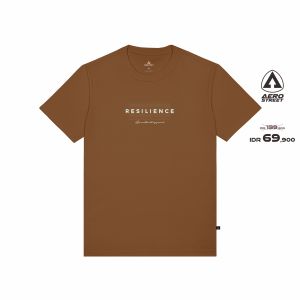 Aerostreet T Shirt Resilience Dark Mustard Kaos T-Shirt Tshirt ABAAA
