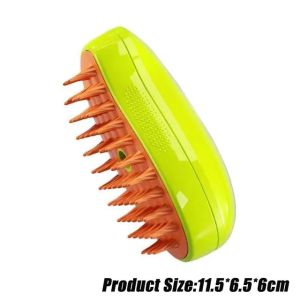 Mèo Bàn là hơi nước 3in 1 điện phun lông mèo brushesfor massage Lược chải lông thú cưng Lược Chải Lông Chó hairremoval Lược Lược Chải Lông Chó